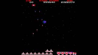 Galaga MAME  5524600  Stage 426 [upl. by Attolrac]