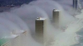 Strange clouds form over Panama City Florida [upl. by Lightfoot]