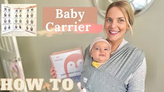 Baby Carrier for Everyday Use Baby loves it [upl. by Arze980]