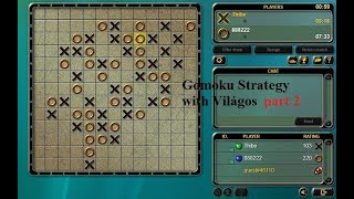 Gomoku Strategy How To Play with Világos [upl. by Keldah]