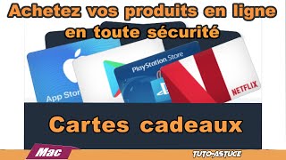 Comment acheter une carte cadeau en ligne et lutliser [upl. by Assiluj997]