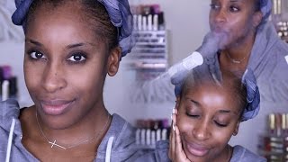 DIY Facial Steaming At Home  Jackie Aina [upl. by Rakabuba410]