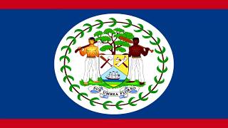 Evolución de la Bandera de Belice  Evolution of the Flag of Belize [upl. by Kissiah591]