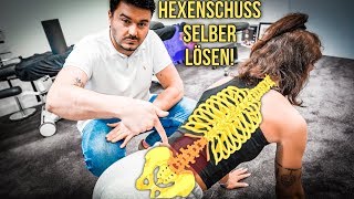 Stechen im Rücken Hexenschuss selber lösen [upl. by Mayes]