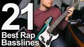 21 Best Rap Basslines [upl. by Aggappora]