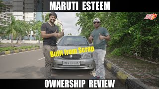 Maruti Esteem  Built from SCRAP  Owners Review [upl. by Smith]