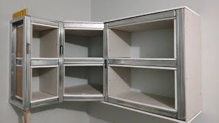 DIY Drywall kitchen cabinets Tablaroca Cocina paso a paso [upl. by Eusebio]