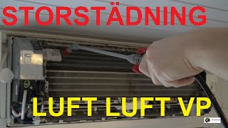 Rengöring av Luftvärmepump IVT AYXP12FRN [upl. by Meryl]