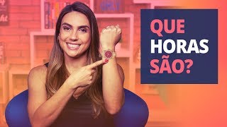 Como falar as horas em inglês  A aula definitiva [upl. by Aroled]