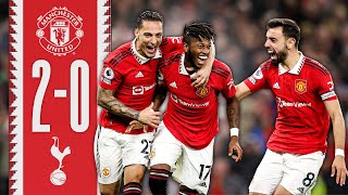 UNBELIEVABLE Performance 🤩  Man Utd 20 Tottenham  Highlights [upl. by Rebmac936]