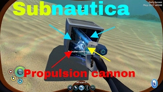 Propulsion Cannon Fragment Location Subnautica [upl. by Oberon]