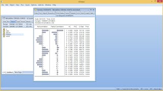 How to Identify Seasonality in a Data Set Using the Correlogram Eviews 81 [upl. by Santiago130]