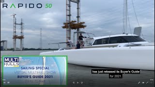 Multihulls World reviews Rapido 50 in Buyers Guide 2021 [upl. by Bonina978]