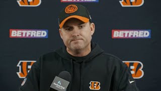 Zac Taylor Postgame News Conference l Bengals vs Ravens [upl. by Lattie]