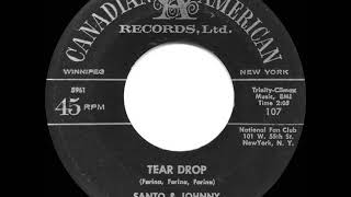 1959 HITS ARCHIVE Tear Drop  Santo amp Johnny [upl. by Ahseim]