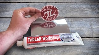 TIP Polish metal with toothpaste [upl. by Sollows]