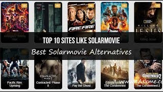 Top 10 Sites like Solarmovie Best Solarmovie Alternatives  eAskme [upl. by Hayse]