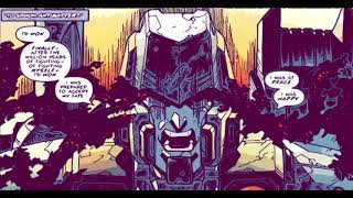 Transformers MTMTE IDW Comic Dub Megatron Vs DJD [upl. by Aerbas]