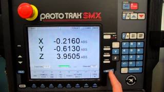 Proto TRAK CNC Mill Basic Screen Overview [upl. by Sibby]