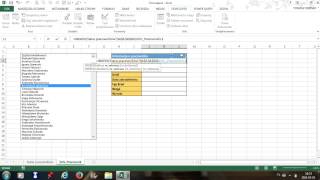 Kontrolki formularza w Excelu  pole listy [upl. by Ulrich]