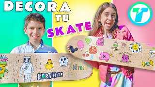 DECORAMOS nuestros SKATES [upl. by Ikilisav]