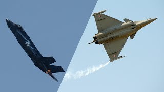 F35 vs Rafale The battle for fighter jet supremacy  CNBC International [upl. by Savadove]