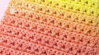 Crossed Double Crochet Stitch  Crochet Tutorial [upl. by Fabi155]