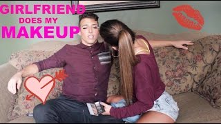 GIRLFRIEND DOES MY MAKEUP  Corey Scherer [upl. by Onofredo]