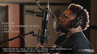 Slate VMS vs Sony C800G Mic Comparison feat Dave Hollister [upl. by Ytirahs]