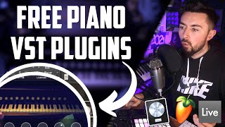 Best 5 FREE Piano VST Plugins For 2021 Ableton FL Studio Logic Pro x [upl. by Angelita220]