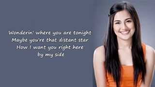 Julie Anne San Jose Right Where You Belong Lyrics On Screen [upl. by Ellenig]