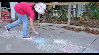 How to Play Hopscotch  Brain Break [upl. by Eirelav]