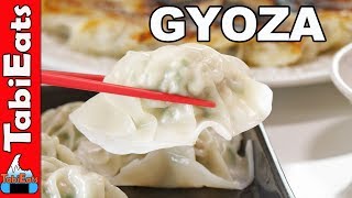 Mothers Gyoza Recipe Japanese Dumplings [upl. by Sihtam]