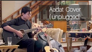 Aadat cover  unplugged version [upl. by Beaulieu912]