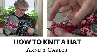 How to knit your own hat  by ARNE amp CARLOS [upl. by Emma]