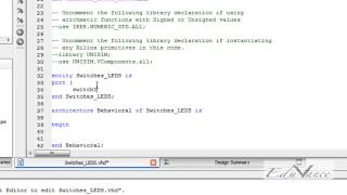 VHDL Lecture 3 Lab1 Switches LEDs Explanation [upl. by Payne331]