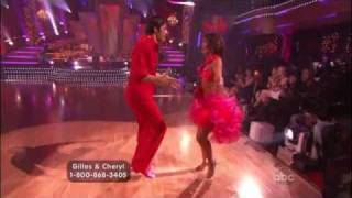 DWTS Gilles Marini amp Cheryl Burke Samba Week 3 [upl. by Janot]