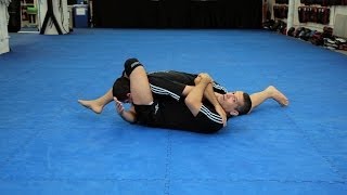 Triangle Choke from Side v Wrestlers Pin  MMA Submissions [upl. by Caiaphas655]