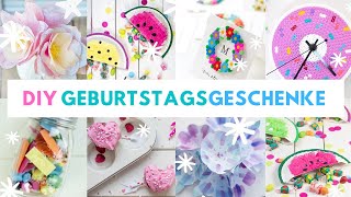 10 kreative Ideen für DIY Geburtstagsgeschenke [upl. by Hughmanick741]