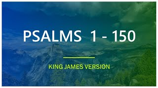 Psalms 1  150 Complete Book King James Version  The Audio Bible  AudioBook Audible [upl. by Ailimat]