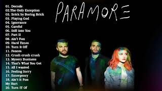 Paramore Greatest Hits 2020 Full album  The Best of Paramore playlist [upl. by Johnston859]