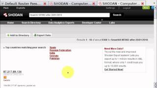 Shodan a search engine for hackers [upl. by Ratib]