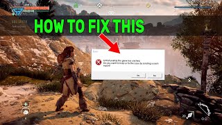 Fix Horizon Zero Dawn CRASH Fitgirl Repack quotUnfortunately the Game Has Crashedquot [upl. by Enila]