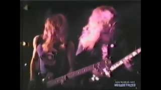 Megadeth  Live In Detroit 1986 Full Concert mG [upl. by Ainyt]