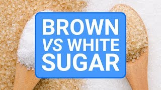 Brown Sugar vs White Sugar  Whats The Difference [upl. by Moule]