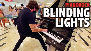 The Weeknd  Blinding Lights Piano Rock Cover [upl. by Ennayelsel829]