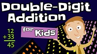 DoubleDigit Addition for Kids [upl. by Tsirhc]