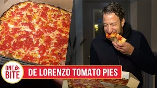 Barstool Pizza Review  De Lorenzos Tomato Pies Robbinsville NJ [upl. by Sunshine]