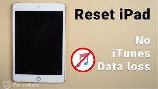 How to Reset iPad without iTunes Easily  No Data Loss [upl. by Cece345]