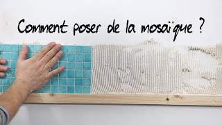 Comment poser de la mosaïque [upl. by Haletta]